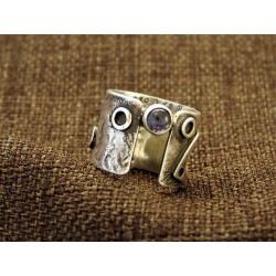 Silver Ring 925 with Iolite