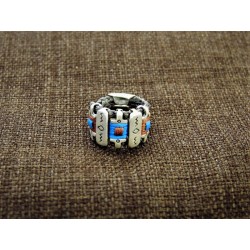Silver Ring 950 with...