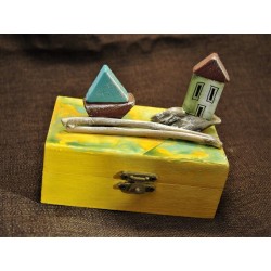 Wooden painted box
