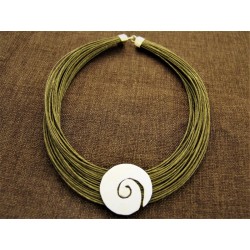 925 silver necklace with...