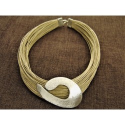 925 silver necklace with...